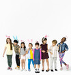 © Rawpixel.com - Group of Kids Wearing Bunny Ears for Easter Happiness Smiling on White Blackground