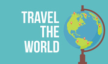 Travel The World Style Globe