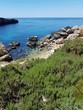 Brzeg morza śródziemnego na Malcie