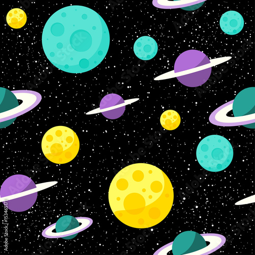astronautyczny-bezszwowy-deseniowy-tlo-na-czarnej-otwartej-przestrzeni-pokrywie