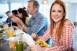 © WavebreakMediaMicro - Creative business team having meal