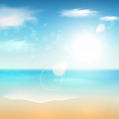 Summer Background Vector.