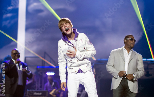 Canadian Singer Justin Bieber Performs At Madison Square Garden In
