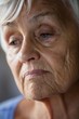 © WavebreakMediaMicro - Close-up of worried senior woman