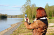 © sanek70974 - женщина с телефоном