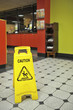 Restaurant Wet Floor Sign