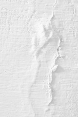 Wall Mural - Distressed whitewashed wall texture