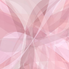 Poster - Pink abstract background from dynamic curves