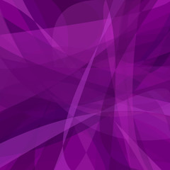 Poster - Purple abstract background from dynamic curves