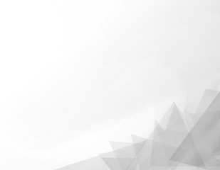 Poster - White texture with gray pattern