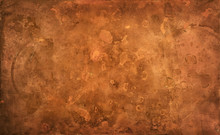 Weathered Copper Background