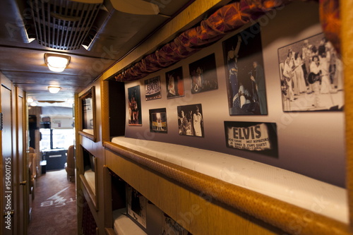 Interior Of The Tour Bus Used By Elvis Presley S Support