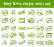 © sabdesign85 - vector doodle icons set