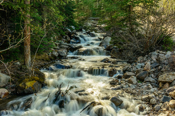 Canvas Print - sweeping river 