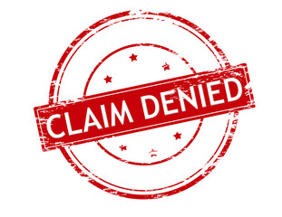 Wall Mural - Claim denied