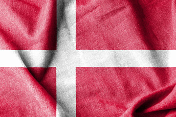 Denmark Cotton Flag