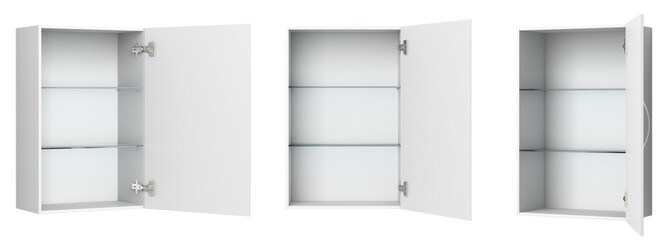 Wall Mural - Bathroom cabinet isolated