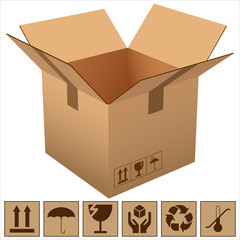 cardboard box