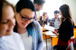 © Nichizhenova Elena - College students on a lecture