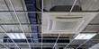 © peuceta - pipeline control Ceiling systems with hidden ceiling of squares