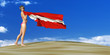 © juanjo - 3d illustration of the flag