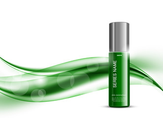 Poster - Skin moisturizer cosmetic design template