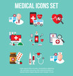 © Ronnie21 - healthcare and medical icons set. infographic design element. vector illustration.