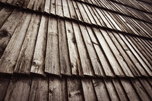 Slant Wooden Shingle Roof
