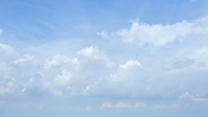 blue sky clouds