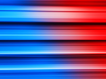 Red And Blue Metal Bars Motion Blur Background