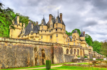 Poster - Castle of Usse in the Loire Valley, France