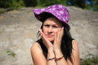 © Angel-Gregor - The beautiful  girl in a hat