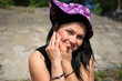 © Angel-Gregor - The beautiful  girl in a hat