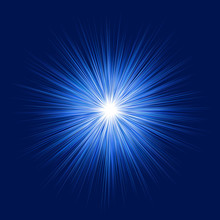 Blue Abstract Explosion Graphic Design Background