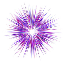 Abstract Purple Explosion Design Background