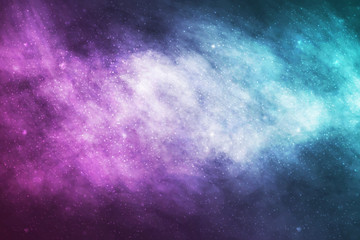 Wall Mural - vector realistic cosmic galaxy background. concept of space, nebula and cosmos.