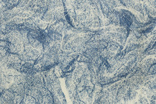 Surface Of Blue Patterned Paper.