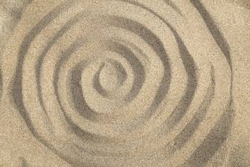 Canvas Print - Sand swirl