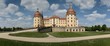 Moritzburg Castle near Dresden in Saxony in south Germany