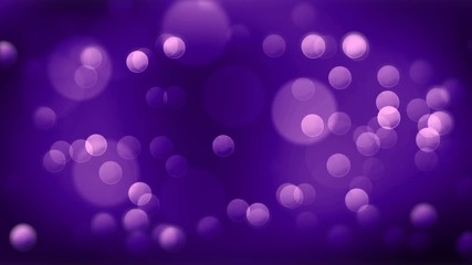 Poster - Purple bokeh abstract loopable background