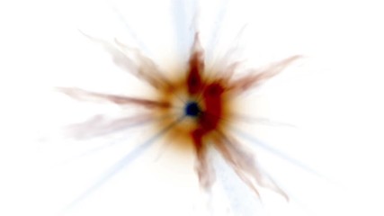 Wall Mural - 4k Abstract power explosion energy halo fire rays laser vortex universe.