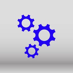 icon gears stock vector illustration