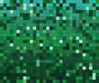 Green horizontal seamless background. Square tile of green shade