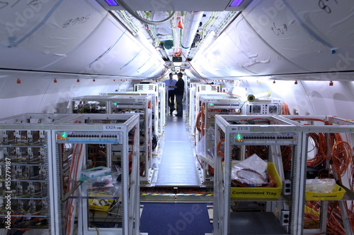 The Interior Of An Unfinished Boeing 737 Max Is Pictured