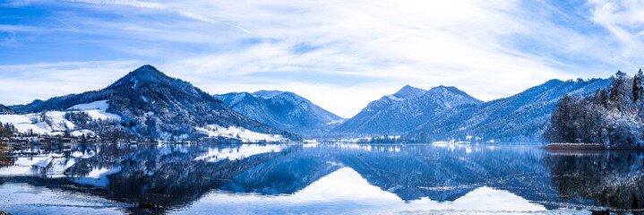 Canvas Print - schliersee lake