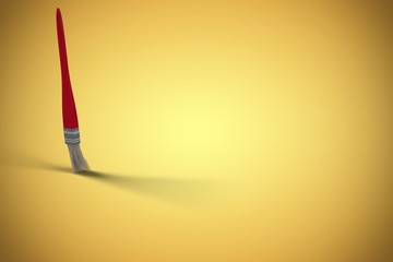 Poster - composite image of illustration of paintbrush