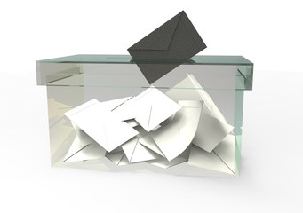 Poster - the ballot box