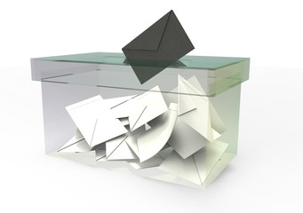 Poster - the ballot box