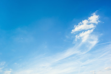 Wall Mural - Blauer Himmel mit Wolken