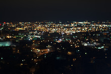 City Lights Out Of Focus